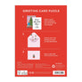 Meowy Christmas Greeting Card Puzzle