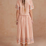 Cross-Stitch Embroidered Skirt
