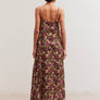 Develop Fabric Sleeveless Floral Print Dress