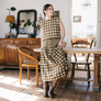 Painted Gingham Colette Skirt by Sunshine Tienda