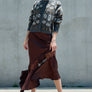 Fuzzy Nordic Floral Diamond Knit Cardigan
