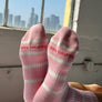 Striped Boyfriend Socks by Le Bon Shoppe
