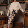Riverbend Pull On Maxi Skirt in Western Navy