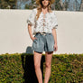 Denim Boxes Shorts by Aaron & Amber