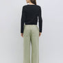 The Faye Top | Knit Pointelle Cardigan Top by All Row