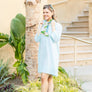 Arden Dress in Mint Seersucker by Holly Shae