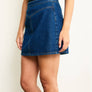Denim Mini Skirt