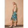 Ethereal Gardens Lace Hem Pencil Skirt
