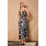 Finesse Tie Back Midi Dress
