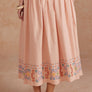 Cross-Stitch Embroidered Skirt