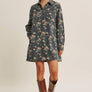 Still from A Film Mineral-Washed Victorian Floral Mini Dress