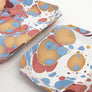 Marbled Octagonal Tray Set in Desert Pebble by Craft Boat