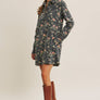 Still from A Film Mineral-Washed Victorian Floral Mini Dress