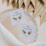 White Opal Sun Ray Earrings by JaxKelly