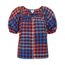 Cabernet Gingham Frances Top by Sunshine Tienda
