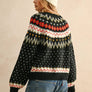 Multi Color Sweater Cardigan
