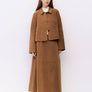 The Eryn Skirt | Suede Midi Skirt by All Row