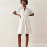 Zandra White Eyelet Dress by WVN