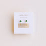 CZ Huggie Earrings in Emerald