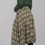 Tiffany Skirt in Green Floral by Downeast