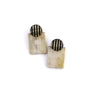 Tuxedo Stripe Post Earrings by Sunshine Tienda