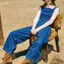 Denim Wide Fit Jumpsuit