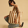 Cabana Terry Tote Bag in Brush by Slowtide