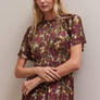 Raglan Sleeve Tier Maxi Dress