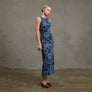 Midnight Bloom Mesh Dress
