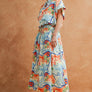 Riviera Dream Bubble Midi Skirt by Strut & Bolt