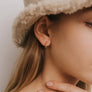 Small Ball Hoop Earring by JaxKelly
