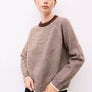 The Jae Sweater | Striped Long Sleeve Sweater by All Row