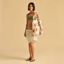 Sunburn Terry Tote Bag in Cream by Slowtide