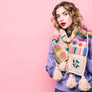 Woodstock Crochet Scarf in Natural by French Knot