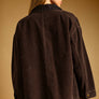 Corduroy Button Front Barn Jacket