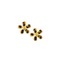 Tortoise Flower Earrings by Sunshine Tienda