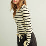 Waffle Fabric Long Sleeve Top