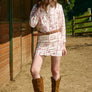 Western Flair Mini Skirt