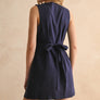 Button Front Linen Dress