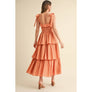 Tiered Ruffle Maxi Dress