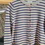 Striped Pattern Button Front Cardigan