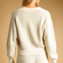 Two Tone Button Front Knit Cardigan
