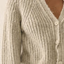 Confetti Button-Front Cardigan Sweater