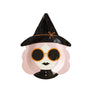 Hey Pumpkin Pink Witch Shaped Paper Plate by My Mind’s Eye