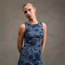 Midnight Bloom Mesh Dress