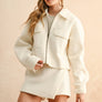 Textured Fabric Skort
