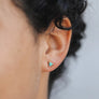 Mini Energy Gem Earrings in Turquoise by JaxKelly