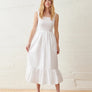 Sita Dress in White by WVN