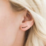 Black Crawler Earrings by JaxKelly
