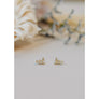 Socialite Offset Trio Stack Earrings by JaxKelly
